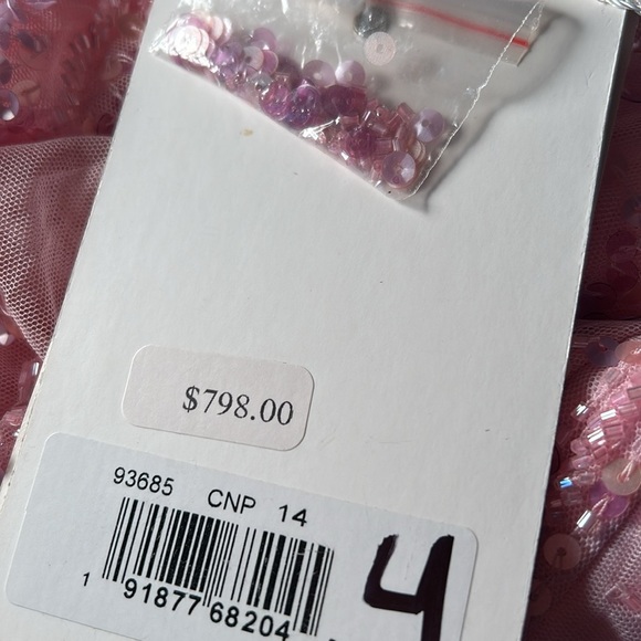 Mac Duggal 93685 Pink Long Sequins Formal Dress - Picture 9 of 9